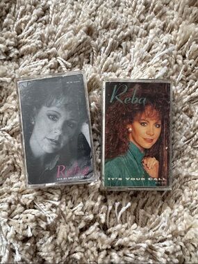 Reba McEntire Cassette Set — “It’s Your Call” & “For My Broken Heart”